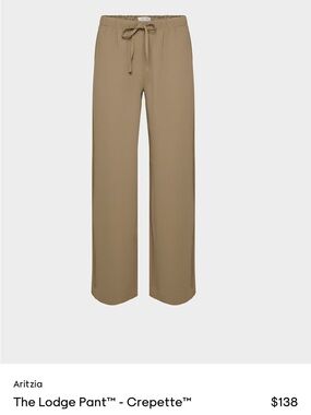 Artizia the lodge pant-Crepette